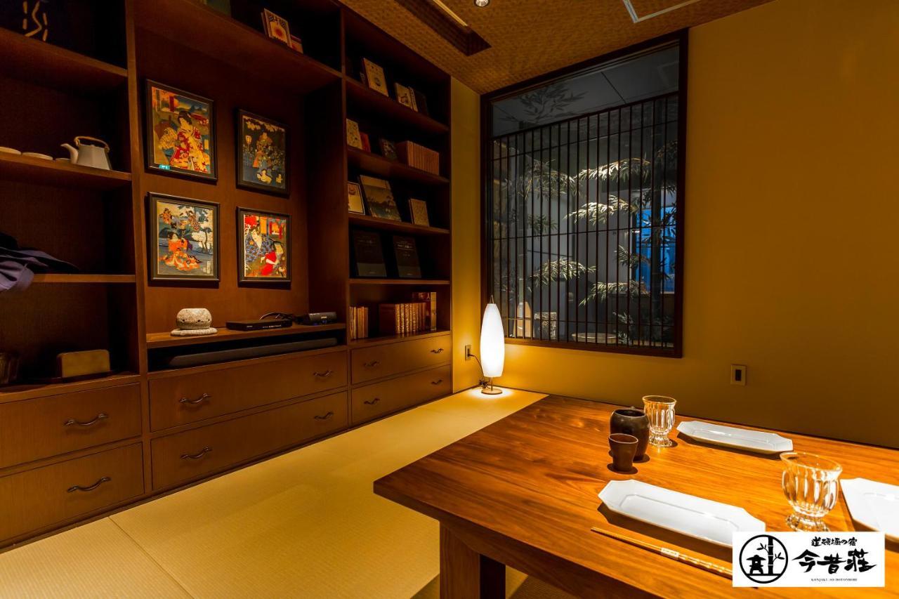 Konjaku-So Dotonbori Garden Spa Stay Osaka Esterno foto