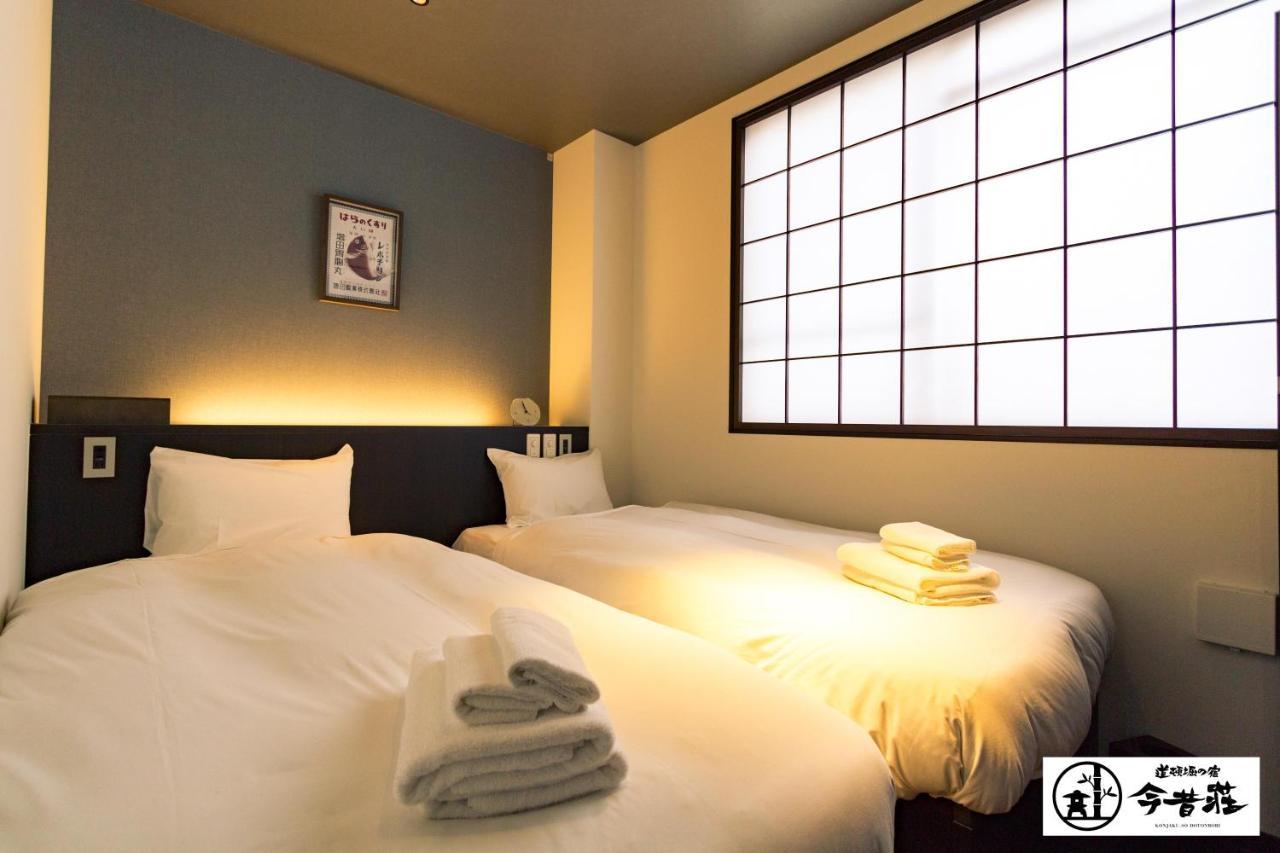 Konjaku-So Dotonbori Garden Spa Stay Osaka Esterno foto