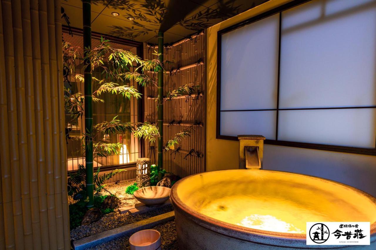 Konjaku-So Dotonbori Garden Spa Stay Osaka Esterno foto