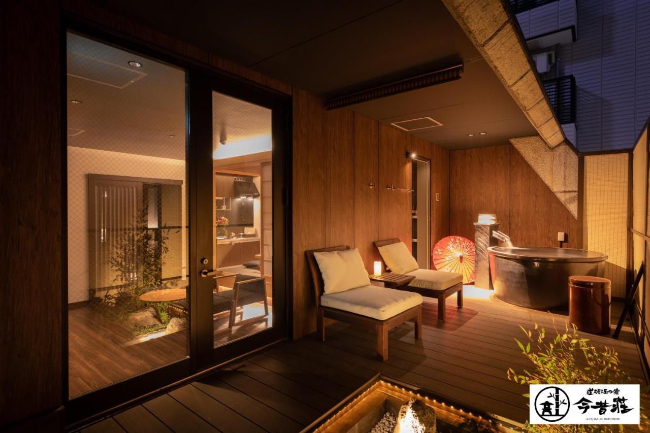Konjaku-So Dotonbori Garden Spa Stay Osaka Esterno foto