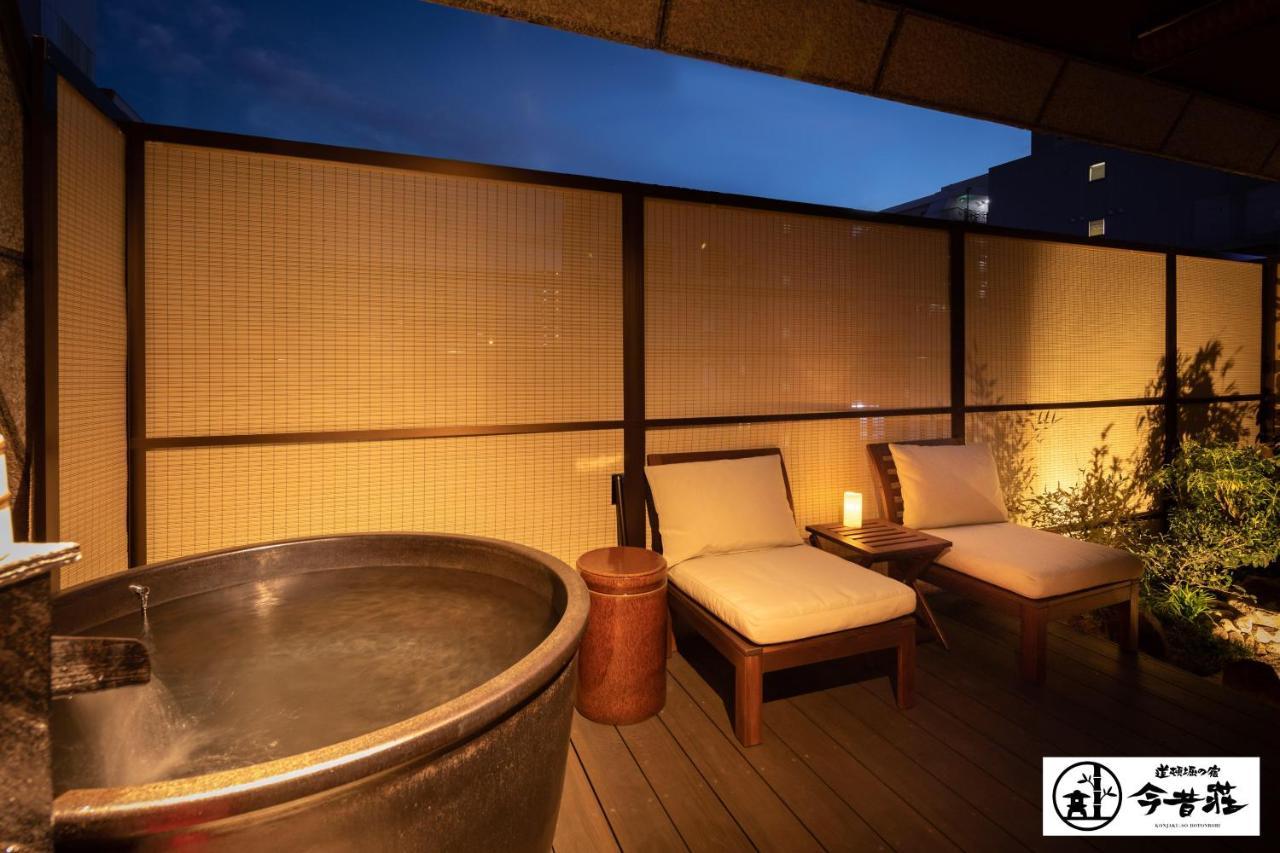 Konjaku-So Dotonbori Garden Spa Stay Osaka Esterno foto